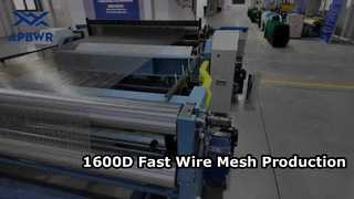 High Speed Wire Mesh Machine 1600D