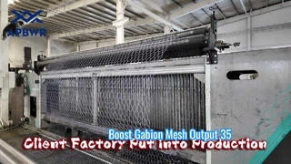 Real Performance of Our Gabion Machine: Factory Display VS Mass Production at Client’s Plant