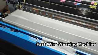 wire weaving machine production video