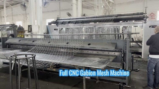 Full CNC Gabion Mesh Machine High Output  Automatic 