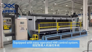 5.4m gabion mesh machine